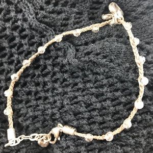 Brighton Anklet with Hearts.